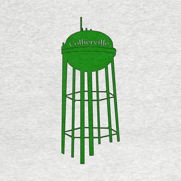 Collierville Water Tower by Oakleigh Designs